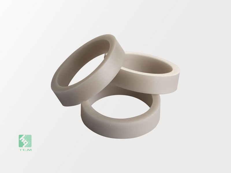 Aluminum nitride ceramic rings